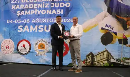 TASKK Genel Başkanı Şener Aydın, 22. Uluslararası Karadeniz Judo Şampiyonası'na Katıldı