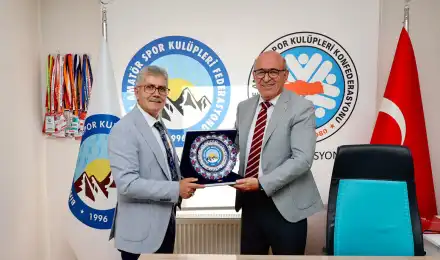 Bingöl Valisi Dr. Cahit Çelik'ten Bingöl ASKF'ye Ziyaret