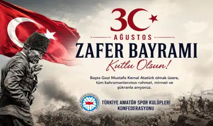 30 Ağustos Zafer Bayramı’nın 104. Yıldönümü Kutlu Olsun