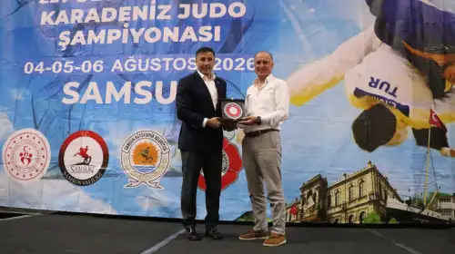 TASKK Genel Başkanı Şener Aydın, 22. Uluslararası Karadeniz Judo Şampiyonası'na Katıldı