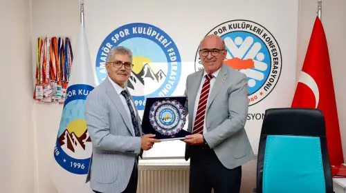 Bingöl Valisi Dr. Cahit Çelik'ten Bingöl ASKF'ye Ziyaret