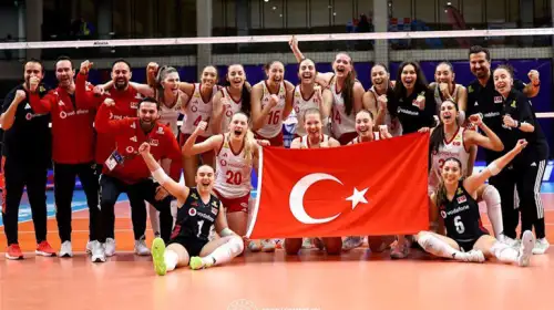 Voleyboldan Dünya İkinciliği