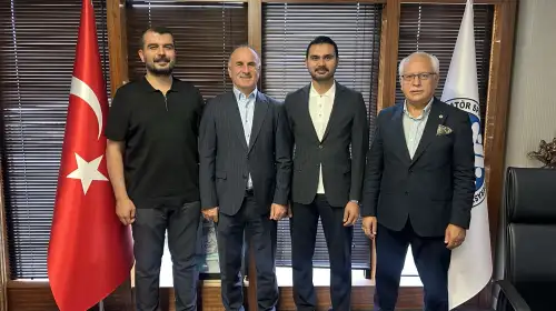 Gaziantep ASKF'den Konfederasyona Ziyaret