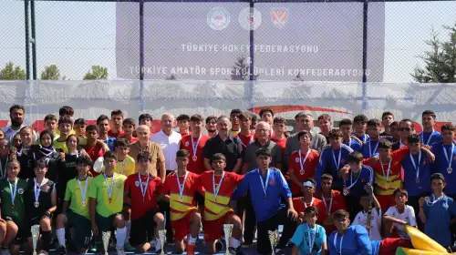 TASKK 45. Yılı Anısına Düzenlenen U16 Hokey5s Play-Off Final Müsabakaları Konya’da Tamamlandı
