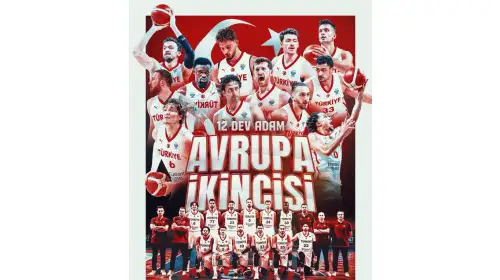 12 Dev Adam Avrupa İkincisi
