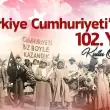 Cumhuriyetimizin 102. yılı kutlu olsun!