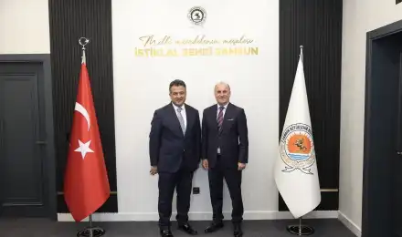Genel Başkan Şener Aydın’dan Samsun Büyükşehir Belediye Başkanı Halit Doğan’a Ziyaret