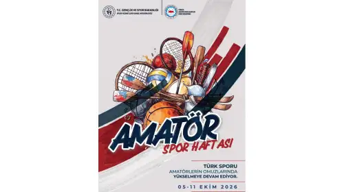 “Amatör Spor Haftası” Başladı