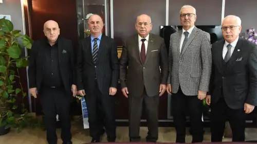 Konfederasyondan TESK Genel Başkan Vekili Olan Hüseyin Ar’a Ziyaret