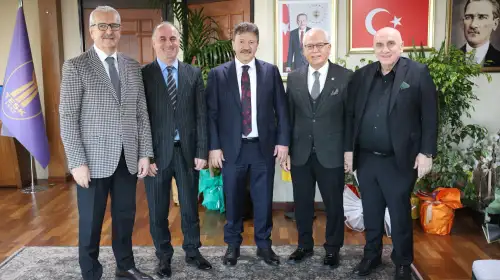 Konfederasyondan TESK Genel Başkanı Mehmet Yiğiner’e Hayırlı Olsun Ziyareti