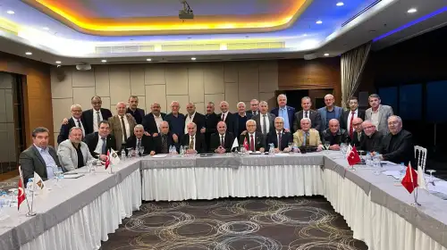 Konfederasyon Yönetim Kurulu Toplantısı Bursa'da Yapıldı