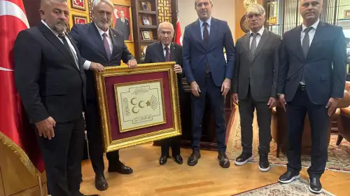 Kocaeli ASKF Başkanı Murat Aydın’dan  Bahçeli’ye Ziyaret