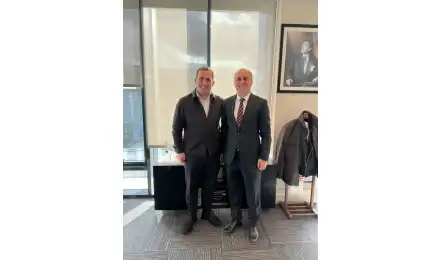 Konfederasyon’dan TFF Genel Sekreteri Abdullah Ayaz’ı Makamında Ziyaret