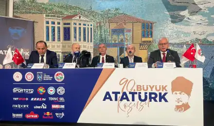 90. Büyük ATATÜRK Koşusu Basın Toplantısı Düzenlendi